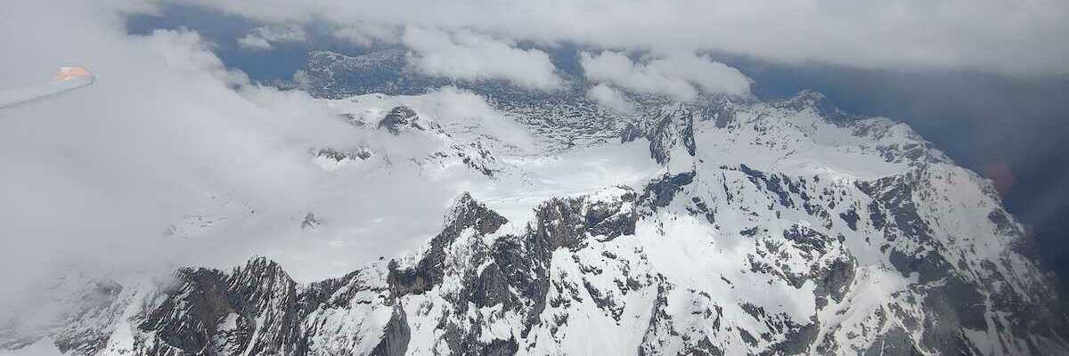 Flugwegposition um 13:03:02: Aufgenommen in der Nähe von Gemeinde Ramsau am Dachstein, 8972, Österreich in 3530 Meter