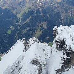 Flugwegposition um 10:40:56: Aufgenommen in der Nähe von 39041 Brenner, Autonome Provinz Bozen - Südtirol, Italien in 3267 Meter