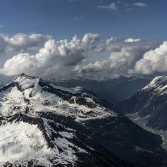 Flugwegposition um 14:30:06: Aufgenommen in der Nähe von 39030 Gemeinde Ahrntal, Autonome Provinz Bozen - Südtirol, Italien in 3294 Meter
