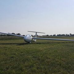 Flugwegposition um 15:42:29: Aufgenommen in der Nähe von Wels, Österreich in 278 Meter
