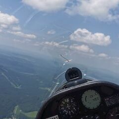Flugwegposition um 12:30:57: Aufgenommen in der Nähe von Gemeinde Bad Leonfelden, 4190, Österreich in 1653 Meter