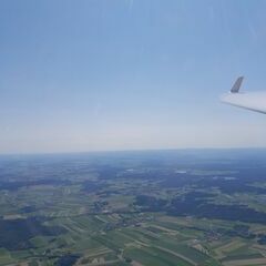 Flugwegposition um 12:46:44: Aufgenommen in der Nähe von Gemeinde Gastern, Österreich in 1605 Meter