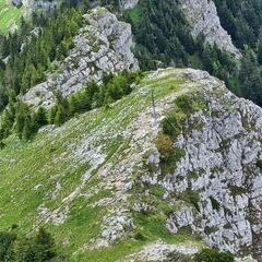 Flugwegposition um 11:02:51: Aufgenommen in der Nähe von Gemeinde St. Aegyd am Neuwalde, Österreich in 1672 Meter