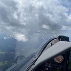 Flugwegposition um 10:02:08: Aufgenommen in der Nähe von Gemeinde Jaidhof, Jaidhof, Österreich in 2078 Meter