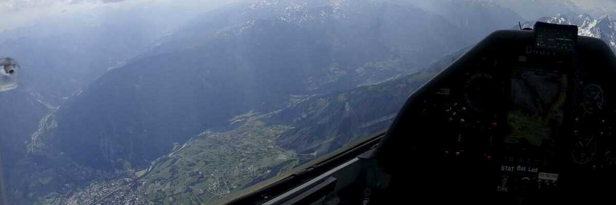 Flugwegposition um 13:02:11: Aufgenommen in der Nähe von Gemeinde Gitschtal, Gitschtal, Österreich in 2644 Meter