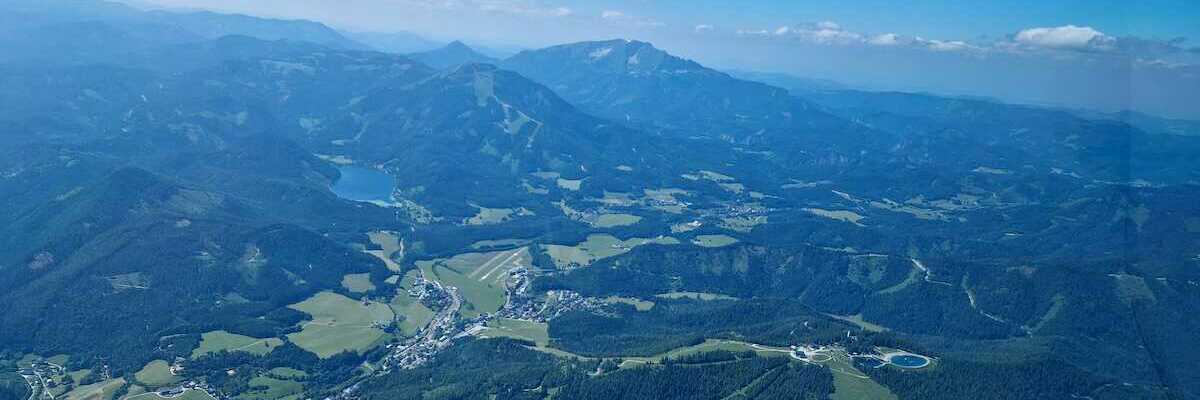 Flugwegposition um 13:11:01: Aufgenommen in der Nähe von Halltal, Österreich in 2041 Meter