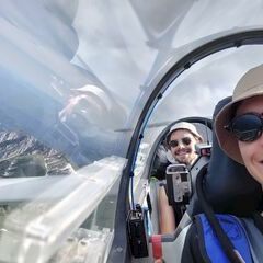 Flugwegposition um 13:22:42: Aufgenommen in der Nähe von Gemeinde Reichenau an der Rax, Österreich in 2487 Meter