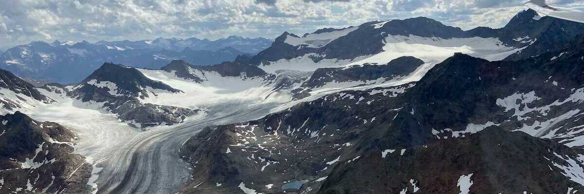 Flugwegposition um 15:13:43: Aufgenommen in der Nähe von 39040 Ratschings, Autonome Provinz Bozen - Südtirol, Italien in 3031 Meter