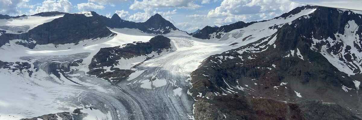Flugwegposition um 15:14:58: Aufgenommen in der Nähe von 39040 Ratschings, Autonome Provinz Bozen - Südtirol, Italien in 2898 Meter