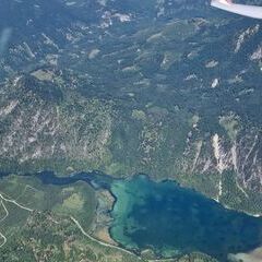 Flugwegposition um 13:40:30: Aufgenommen in der Nähe von Gemeinde Mayrhofen, Österreich in 3306 Meter