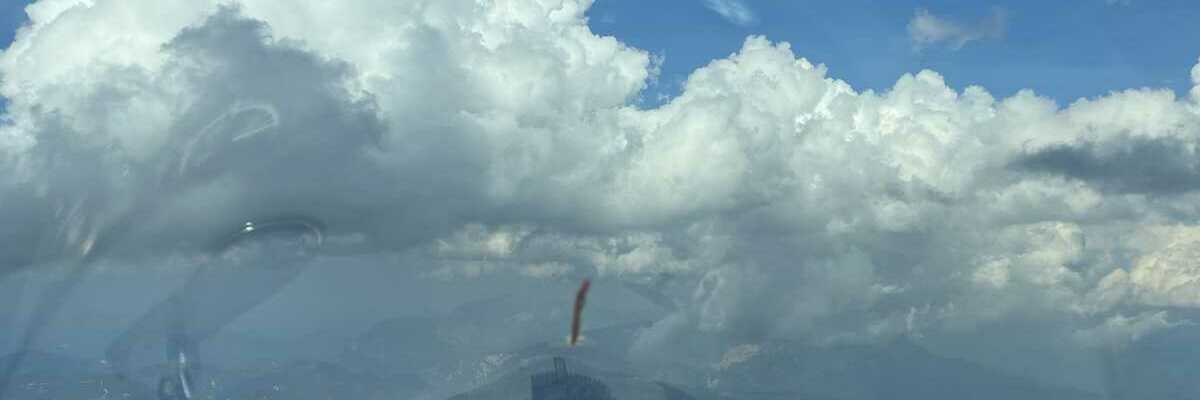 Flugwegposition um 15:22:15: Aufgenommen in der Nähe von Mürzsteg, Österreich in 2737 Meter