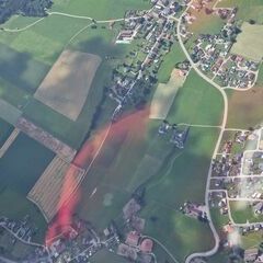 Flugwegposition um 13:24:01: Aufgenommen in der Nähe von Gemeinde Turnau, Österreich in 2252 Meter
