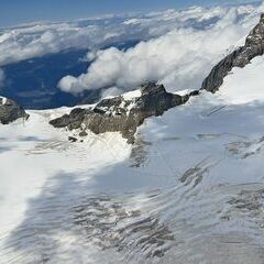 Flugwegposition um 13:32:01: Aufgenommen in der Nähe von Goms, Schweiz in 3779 Meter