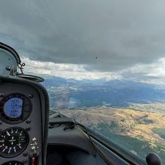 Flugwegposition um 13:03:48: Aufgenommen in der Nähe von 02010 Borbona, Rieti, Italien in 2177 Meter