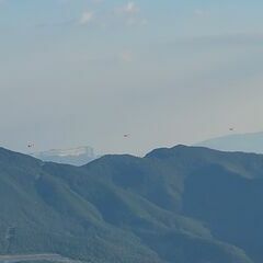 Flugwegposition um 17:22:19: Aufgenommen in der Nähe von Arrondissement de Gap, Frankreich in 1486 Meter