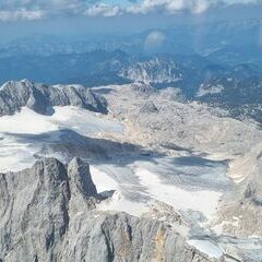 Flugwegposition um 12:37:17: Aufgenommen in der Nähe von Gemeinde Ramsau am Dachstein, 8972, Österreich in 3161 Meter