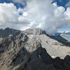 Flugwegposition um 13:31:40: Aufgenommen in der Nähe von Gemeinde Ramsau am Dachstein, 8972, Österreich in 2537 Meter