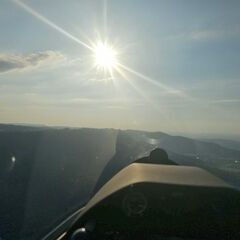 Flugwegposition um 15:53:45: Aufgenommen in der Nähe von Esslingen, Deutschland in 768 Meter