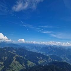 Flugwegposition um 11:27:33: Aufgenommen in der Nähe von Gemeinde Taxenbach, Taxenbach, Österreich in 2539 Meter