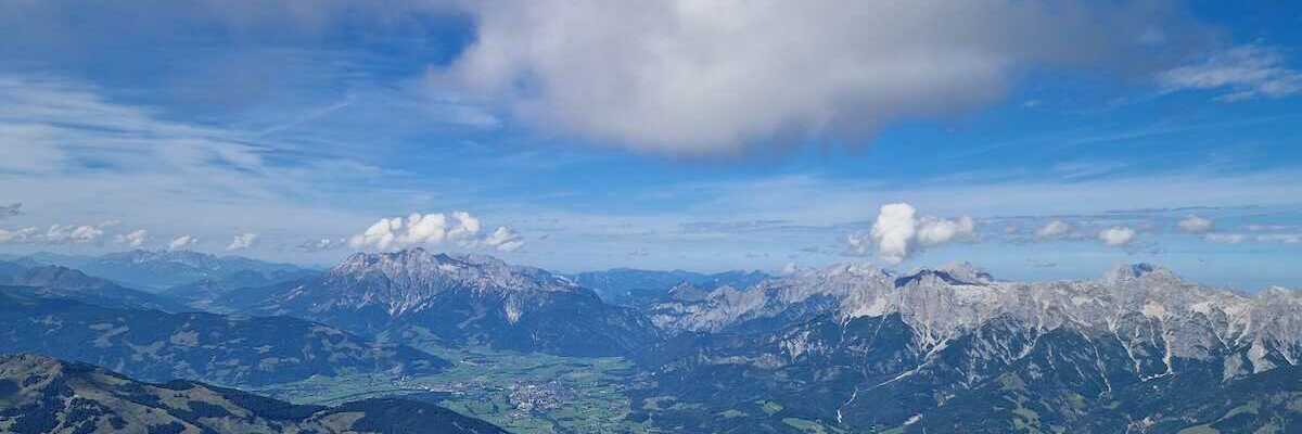 Flugwegposition um 11:27:39: Aufgenommen in der Nähe von Gemeinde Maria Alm am Steinernen Meer, 5761, Österreich in 2549 Meter