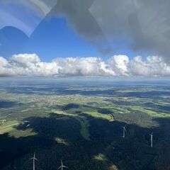 Verortung via Georeferenzierung der Kamera: Aufgenommen in der Nähe von Ostallgäu, Deutschland in 1700 Meter