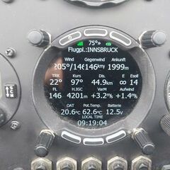 Flugwegposition um 09:19:04: Aufgenommen in der Nähe von Tarrenz, Österreich in 4420 Meter