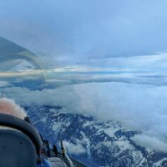 Flugwegposition um 14:31:39: Aufgenommen in der Nähe von Wildalpen, 8924, Österreich in 3654 Meter