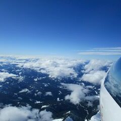 Flugwegposition um 12:40:06: Aufgenommen in der Nähe von Rottenmann, Österreich in 3229 Meter
