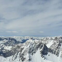 Flugwegposition um 12:23:27: Aufgenommen in der Nähe von Lesachtal, Österreich in 2636 Meter