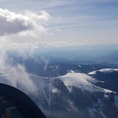 Flugwegposition um 13:28:47: Aufgenommen in der Nähe von St. Stefan ob Leoben, Österreich in 2441 Meter