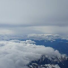 Flugwegposition um 14:34:29: Aufgenommen in der Nähe von Hermagor-Pressegger See, Österreich in 2907 Meter