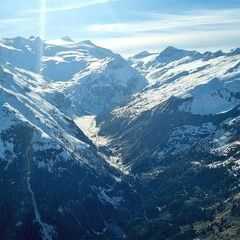 Flugwegposition um 15:31:24: Aufgenommen in der Nähe von Matrei in Osttirol, 9971, Österreich in 2391 Meter