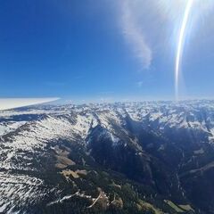 Flugwegposition um 13:24:21: Aufgenommen in der Nähe von Aigen im Ennstal, Österreich in 2261 Meter