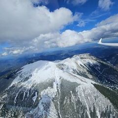 Flugwegposition um 13:16:52: Aufgenommen in der Nähe von Reichenau an der Rax, Österreich in 2572 Meter