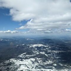 Flugwegposition um 12:27:52: Aufgenommen in der Nähe von Regen, Deutschland in 2896 Meter