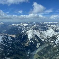 Flugwegposition um 12:58:24: Aufgenommen in der Nähe von Vordernberg, 8794, Österreich in 2702 Meter