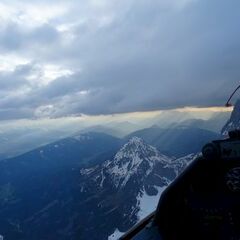 Flugwegposition um 17:16:50: Aufgenommen in der Nähe von Ramsau am Dachstein, 8972, Österreich in 2466 Meter