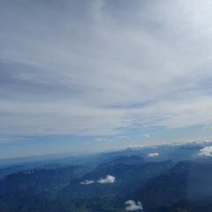 Flugwegposition um 07:10:05: Aufgenommen in der Nähe von Landl, Österreich in 3678 Meter