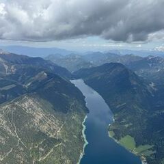 Verortung via Georeferenzierung der Kamera: Aufgenommen in der Nähe von Weißensee, 9762, Österreich in 2600 Meter