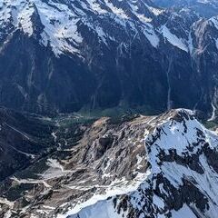 Verortung via Georeferenzierung der Kamera: Aufgenommen in der Nähe von Obernberg am Brenner, Österreich in 3500 Meter