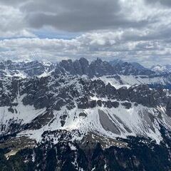 Flugwegposition um 12:52:40: Aufgenommen in der Nähe von 39042 Brixen, Autonome Provinz Bozen - Südtirol, Italien in 2683 Meter