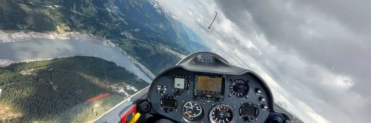 Flugwegposition um 14:25:03: Aufgenommen in der Nähe von Gerlos, 6281 Gerlos, Österreich in 2468 Meter
