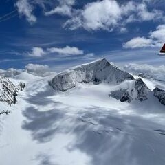 Verortung via Georeferenzierung der Kamera: Aufgenommen in der Nähe von Neukirchen am Großvenediger, 5741, Österreich in 3400 Meter