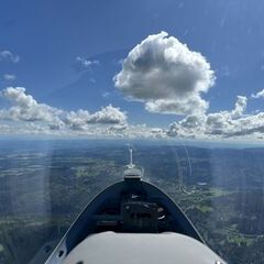 Verortung via Georeferenzierung der Kamera: Aufgenommen in der Nähe von Waldshut, 79, Deutschland in 1800 Meter