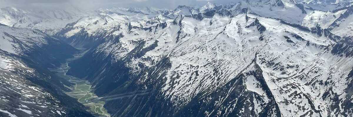 Verortung via Georeferenzierung der Kamera: Aufgenommen in der Nähe von Krimml, Österreich in 3300 Meter