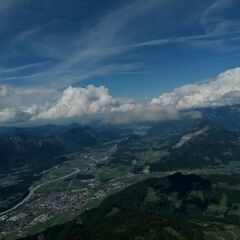 Flugwegposition um 13:41:21: Aufgenommen in der Nähe von Wildschönau, Österreich in 2332 Meter