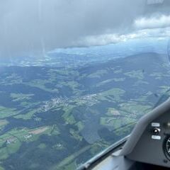 Flugwegposition um 12:06:26: Aufgenommen in der Nähe von Birkfeld, Österreich in 2119 Meter