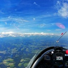 Flugwegposition um 12:21:39: Aufgenommen in der Nähe von Ligist, Österreich in 2231 Meter