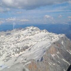 Flugwegposition um 15:03:37: Aufgenommen in der Nähe von Maria Alm am Steinernen Meer, 5761, Österreich in 2950 Meter