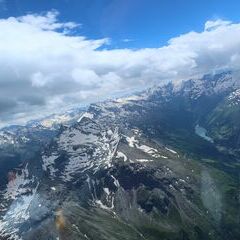 Flugwegposition um 12:35:33: Aufgenommen in der Nähe von 11010 Rhêmes-Notre-Dame, Aostatal, Italien in 3481 Meter